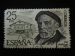 Stamps Spain -  PIO BAROJA