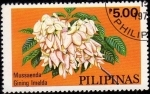 Sellos de Asia - Filipinas -  Mussaenda - Gining Imelda