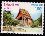 Sellos de Asia - Laos -  VAT DONG MIENG