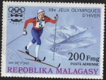 Stamps : Asia : Malaysia :  XIIe JEUX OLYMPIQUES D`HIVER - INNSBRUCK 1976