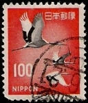 Stamps : Asia : Japan :  Cigueñas