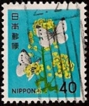 Stamps Asia - Japan -  Mariposas