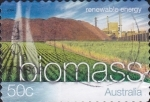 Sellos de Oceania - Australia -  biomassa