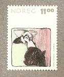 Stamps Europe - Norway -  Sven Strand Olympia
