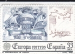 Stamps Spain -  El Descubrimiento de América       (Ñ)