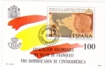 Sellos del Mundo : Europe : Spain : Aportación Voluntaria-Sin Valor de Franqueo-Pro-Damnificados de Centroamérica    (Ñ)