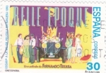 Stamps Spain -  cine español- BELLE EPOQUE     (Ñ)