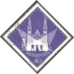 Stamps Hungary -  1592 - Festival de verano de música y ópera en Szeged