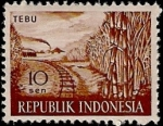 Stamps : Asia : Indonesia :  Ferrocarril