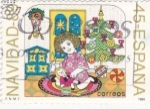 Stamps Spain -  NAVIDAD-89          (Ñ)