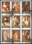 Stamps North Korea -  1788 - Monarcas de Europa