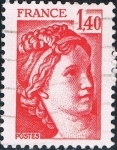 Sellos del Mundo : Europa : Francia : SABINA 1980. Y&T Nº 2102