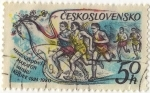 Stamps : Europe : Czechoslovakia :  Medzinarodny Maraton Mieru Kosice- 1924-1980