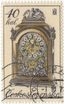 Stamps : Europe : Czechoslovakia :  RELOJ