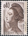 Stamps France -  LIBERTAD, DE DELACROIX 1982. Y&T Nº 2183