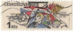 Stamps Czechoslovakia -  KVETNOVE POYSTANI CESKERO LIDU 1945-1985