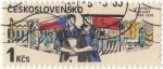 Stamps : Europe : Czechoslovakia :  15 VÝROCI SMLOUVY CSSR·SSSR