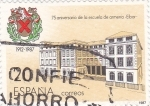 Stamps Spain -  75 aniversario de la escuela de armeria Eibar