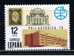 Stamps Spain -  Edifil  2524 Exposición Filatélica Mundial Philaserdica´79  