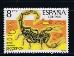 Stamps Spain -  Edifil  2533  Fauna. Invertebrados.  