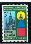 Sellos de Europa - Espa�a -  Edifil  2543  VIII Congreso Mariológico y XV Mariano internacional en Zaragoza.  