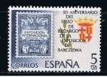 Stamps Spain -  Edifil  2549  50 Aniver. del sello de recargo de la Exposición de Barcelona.  