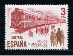 Stamps Spain -  Edifil  2560   Utilice transportes colectivos.  
