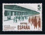 Stamps Spain -  Edifil  2562   Utilice transportes colectivos.  