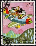 Stamps : Asia : United_Arab_Emirates :  MIKEY, DONALD y PLUTO
