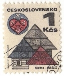 Stamps Czechoslovakia -  MORAVA - HORÁCKO