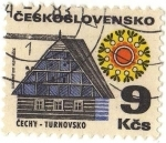 Stamps : Europe : Czechoslovakia :  CECHY - TURNOVSKO