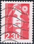 Stamps France -  MARIANNE DE BRIAT 1990. M 2187