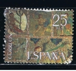 Sellos de Europa - Espaa -  Edifil  2585  Tapiz de la Creación.  Gerona.  