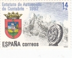 Sellos de Europa - Espa�a -  Estatuto de autonomía de Cantábria     (Ñ)