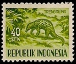 Stamps : Asia : Indonesia :  Trenggling