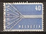 Stamps Switzerland -  Europa Símbolo de la Unidad.