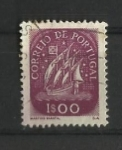 Stamps : Europe : Portugal :  Carabela