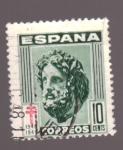 Stamps Spain -  Pro- tuberculosos- Cruz de Lorena