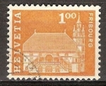 Stamps Switzerland -  Ayuntamiento de Fribourg,