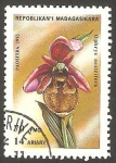Sellos de Africa - Madagascar -  Flor