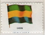 Stamps Africa - Gabon -  Bandera