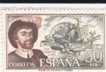 Stamps Spain -   Personajes-Juan Sebastian el Cano        (Ñ)
