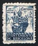 Stamps : Europe : Spain :  450 ANIVERSARIO 1493-1943