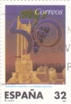 Stamps Spain -  Monumento Universal de la Vendimia     (Ñ)