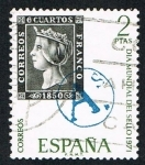 Stamps Spain -  DIA MUNDIAL DEL SELLO 1971