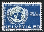Stamps : Europe : Switzerland :  25 ANIVERSARIO DE LA ONU