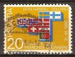 Stamps Switzerland -      Asociación Europea de Libre Comercio E.F.T.A 