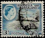 Stamps : Africa : Zambia :  Rhodes´s Grave Matopos