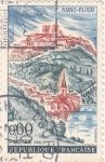 Stamps France -  Pueblo de Saint-Flour