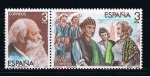 Stamps Spain -  Edifil  2651-52  Maestros de la Zarzuela.   